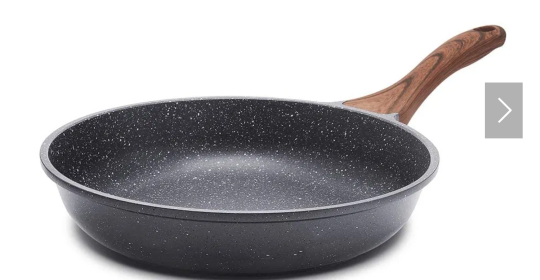 Nonstick Frying Pan Skillet, Swiss Granite Coating Omelette Pan, Healthy Stone Cookware Chef's Pan,