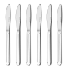 Bestdin Dinner Knife Set, 24 Pieces 8-inch Kitchen Knives, Pattern Design Stainless Steel Cutlery Knife, Table Knives for Home, Hotel and Restaurant,