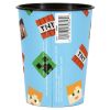 Minecraft Party Plastic Cup, 16 fl oz, 1ct